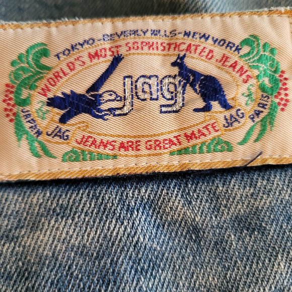 Rare Jag Jeans Vintage with ankle zips - Picture 6 of 9